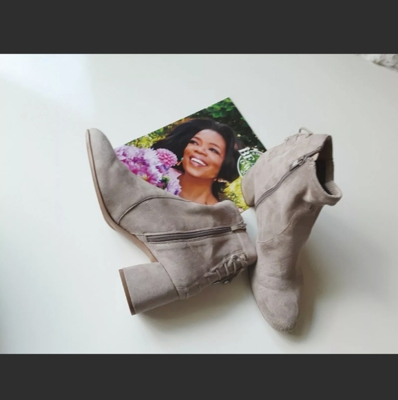 franco sarto white booties